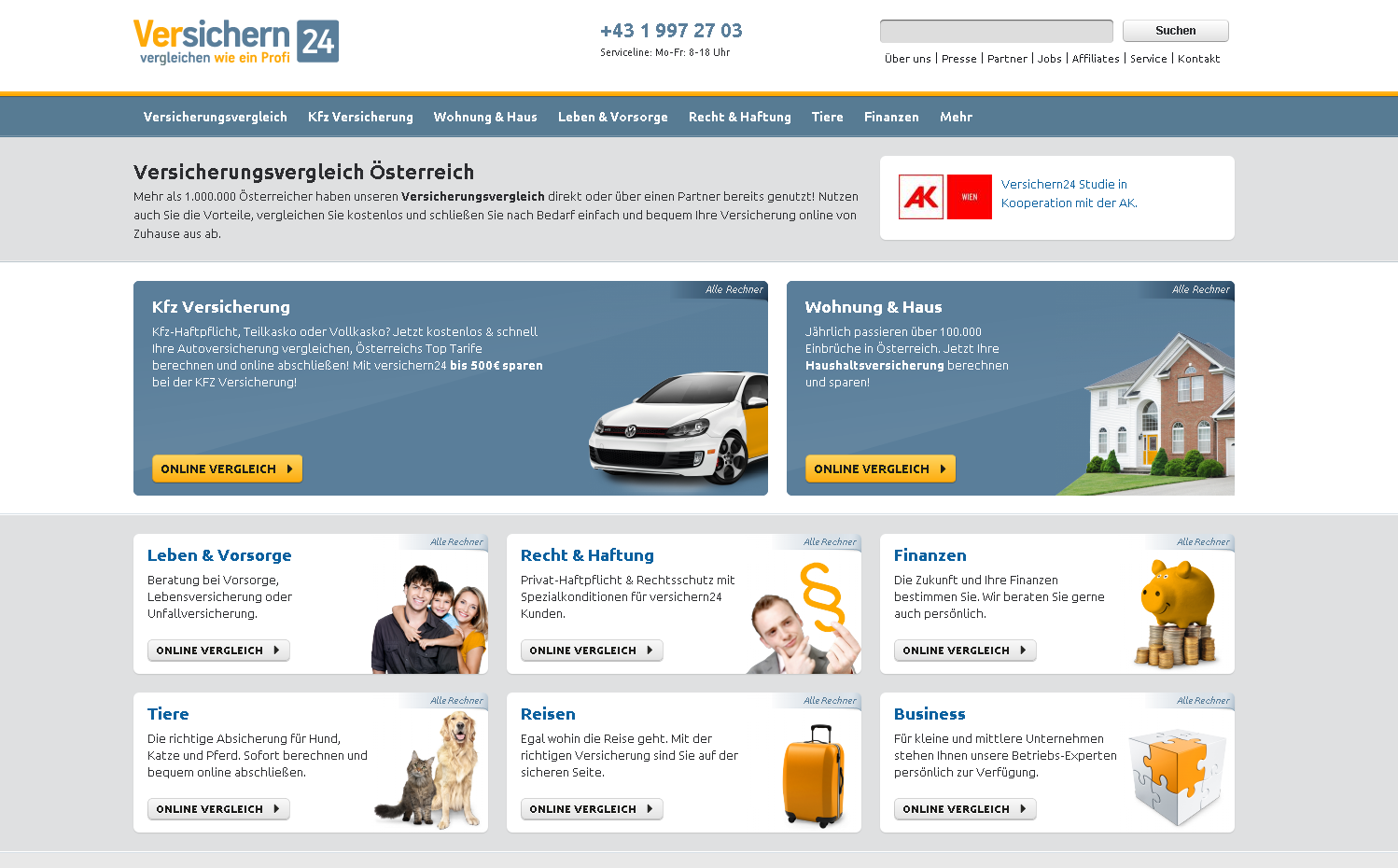 Online comparison portals in competition: chegg.net acquires Versichern24.at